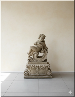 Engel Beeldsteen 1,40 mtr