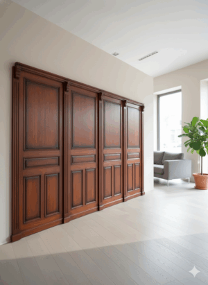 Wandpanelen Teak 1,05 mtr