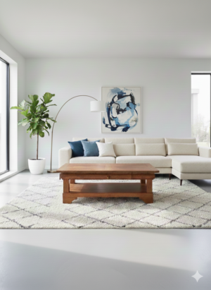 Salontafel Teak 1.40m x 0.79m