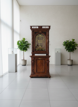 Staande speeldoos Imperator Jugendstil 1900