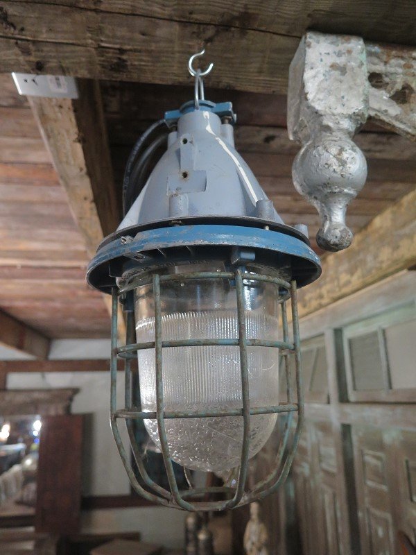 Industrielamp Blauw Ø 0,24 m - Afbeelding 4