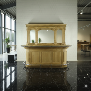 Engelse Bar Counter Teak 2.60 mtr