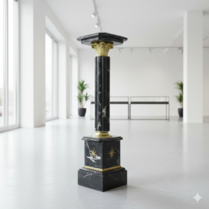 Zuil Marmer Zwart 1,03 m