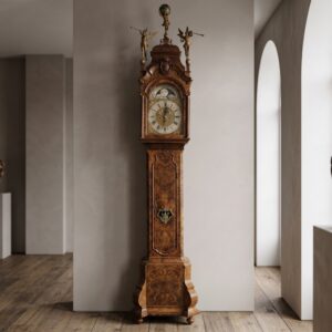 Staande Klok Amsterdammer uit ca. 1715-1750 Paulus Bramer