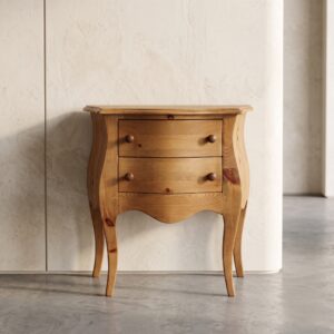 Barokcommode Repro Grenen 0,73 m