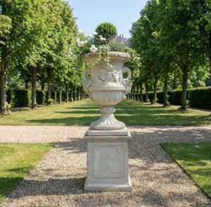 Vaas op Sokkel Steen  2,27 m