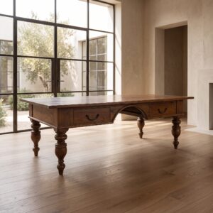 Bureau gemaakt van teakwood  2,05 m