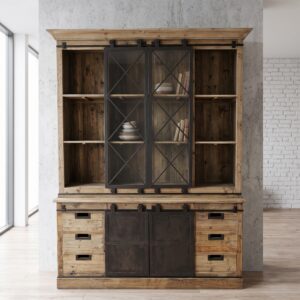 Boekenkast 1,70 m Grenenhout
