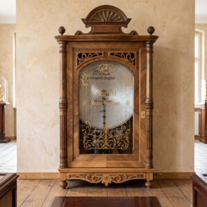 Muziekdoos Lochmann Musik-Automat Gründerzeit 1890 Notenhout