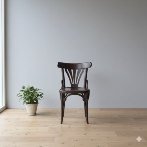 Eetkamer stoel Cafe Notenhout