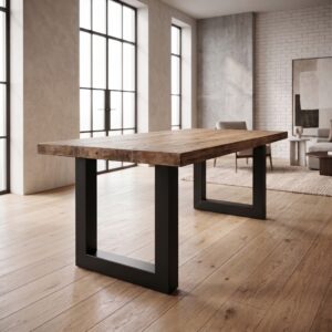 Eettafel Industrial Design Eiken 1,80 m x 1,00 m