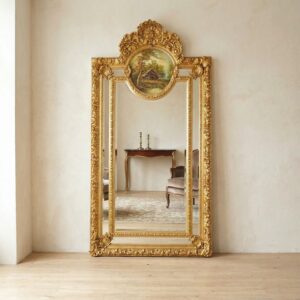 Garderobespiegel Barok Goud 1,10 m x 2,13 m