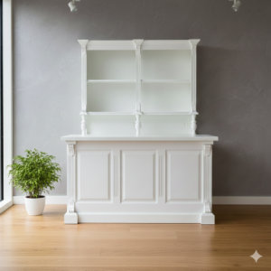 Winkelkast en Toonbank Grenen 1,70 m