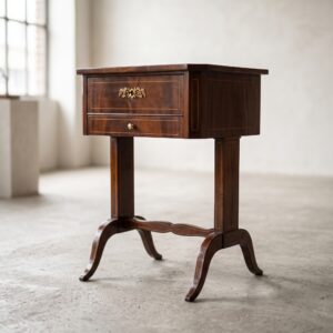 Naaitafeltje Biedermeier 1820 Mahonie