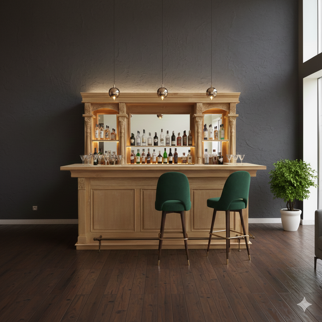 Empire Bar Teak 2,70 m - Afbeelding 2