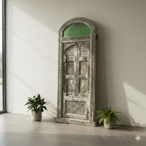 Raam Balkonraam Jugendstil 1900 Teak