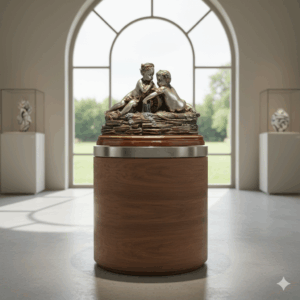 Beeld Kinderen Brons 0,45 m