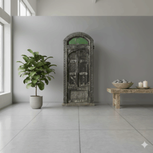 Raam Jugendstil 1900 Teak