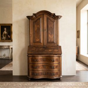 Secretaire Barok 1780 Eiken Noten