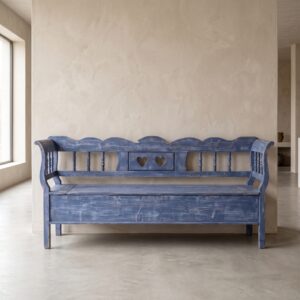 Klepbank Bank  Jeansblauw  2,15 m