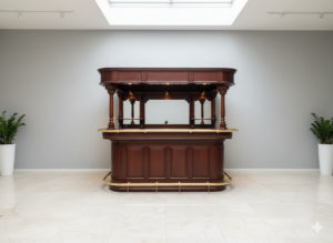 Thuisbar Mahonie 2.50m