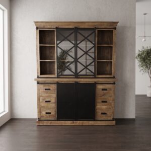 Boekenkast Kast Mangohout 1,60 m