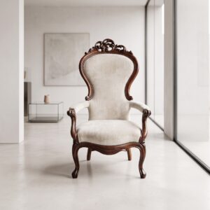 Fauteuil Biedermeier 1860 Noten