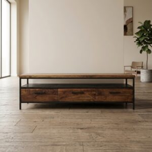 Lowboard TV-Meubel Mangohout 1,60 m