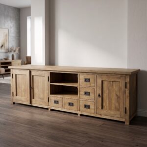 TV-Meubel Sideboard Teakhout 2,15 m
