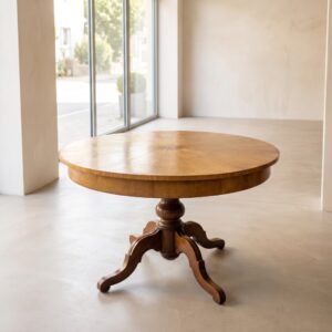 Tafel Eettafel Biedermeier 1840 Kersenhout