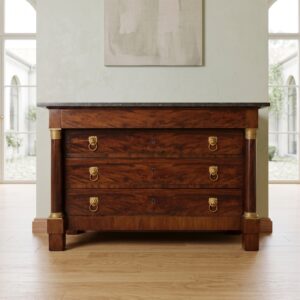 Commode Biedermeier 1840 Mahonie