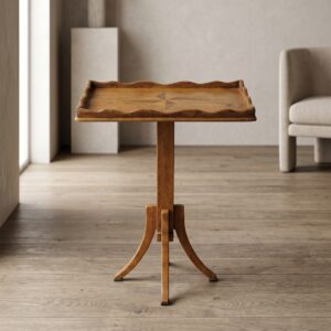 Serveertafel Bijzettafel Biedermeier 1830 Eiken