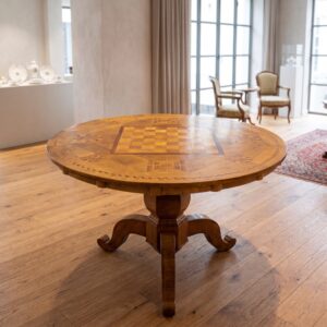 Speeltafel Biedermeier 1830 Kersen