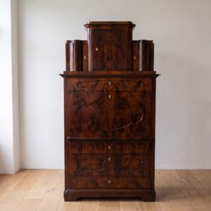 Secretaire Hoedensecretaire Biedermeier 1820 Mahonie
