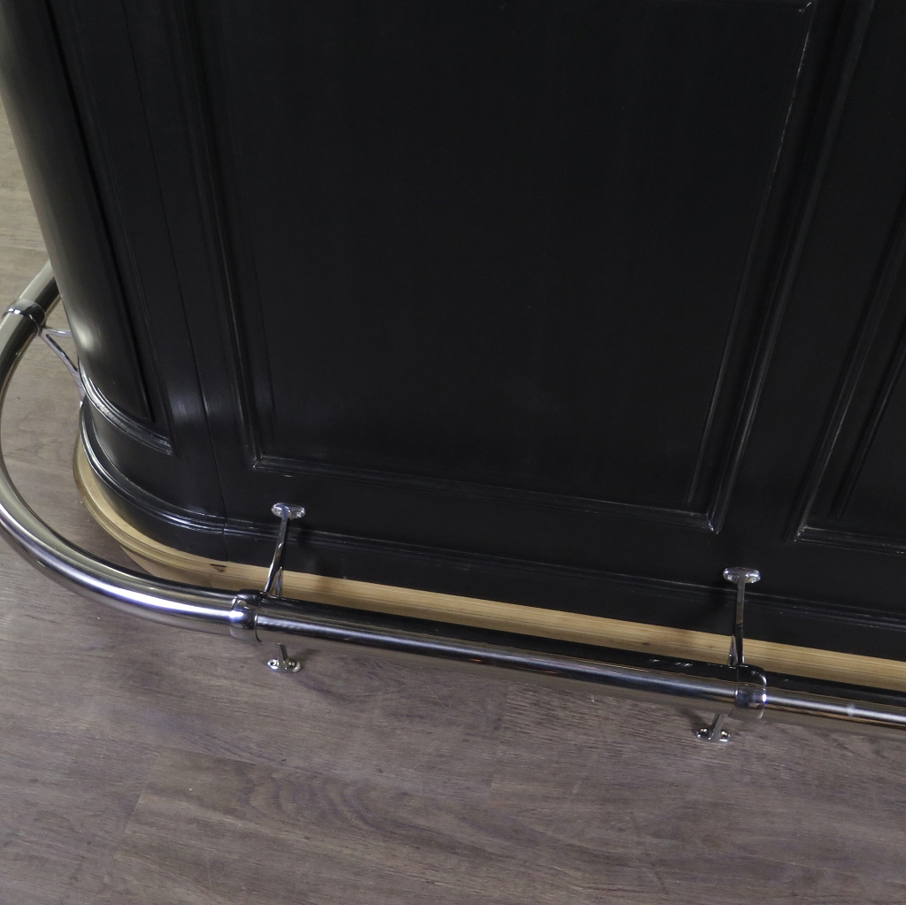 Engelse Bar Schap Massief Hout 2,76 m - Afbeelding 16