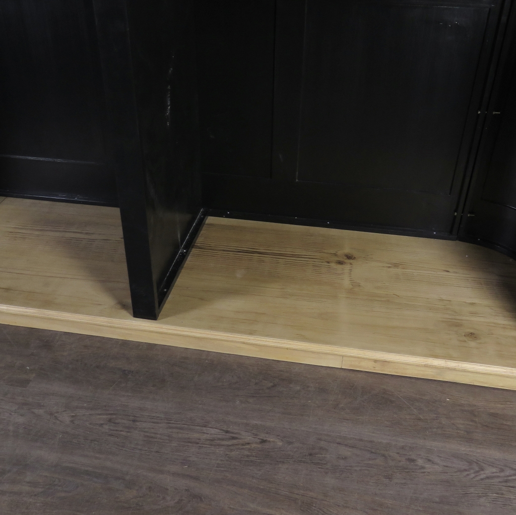 Engelse Bar Schap Massief Hout 2,76 m - Afbeelding 27