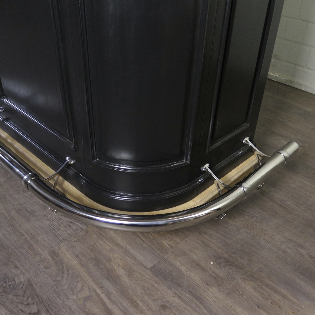 Engelse Bar Schap Massief Hout 2,76 m - Afbeelding 19