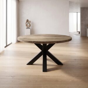 Eettafel Tafel Eiken Ø 1,20 m