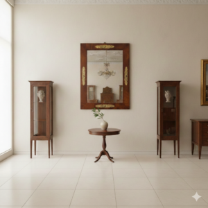 Wandspiegel Spiegel Empire 1820 Mahonie