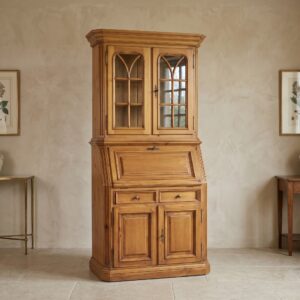 Secretaire Vitrine 1,01 m Grenen