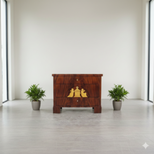 Commode Biedermeier 1830 Mahonie