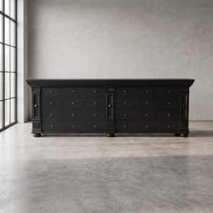 Apothekerskast Ladenkast Anna Massief Hout 2,50 m