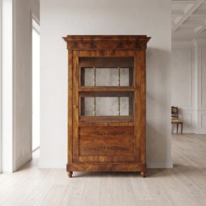 Vitrine Biedermeier 1830 Mahonie