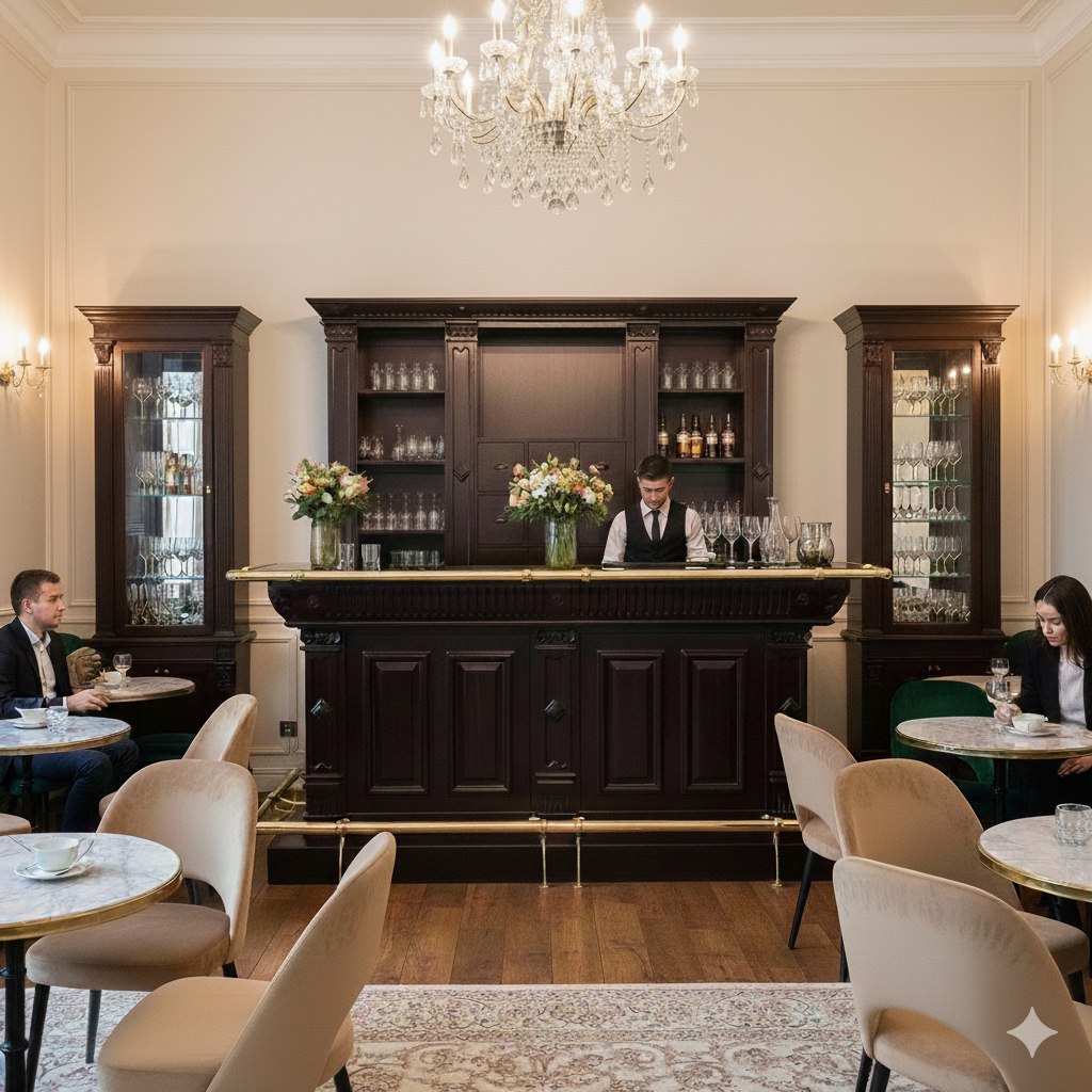 Bar Bella Mahonie 2.30m - Afbeelding 2