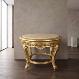Tafel Bijzettafel Barokstijl  Ø 0,68 m