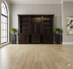 Winkelkast Bella 2,70 m Mahagany