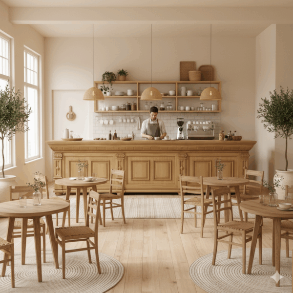 Toonbank Bella Elegance 3,50 m Teak - Afbeelding 2