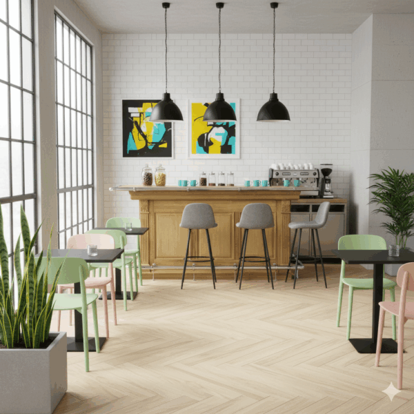 Engelse Bar Schap Teak 2,30 m - Afbeelding 2