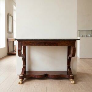 Wandtafel Consoletafel Biedermeier 1820 Mahonie