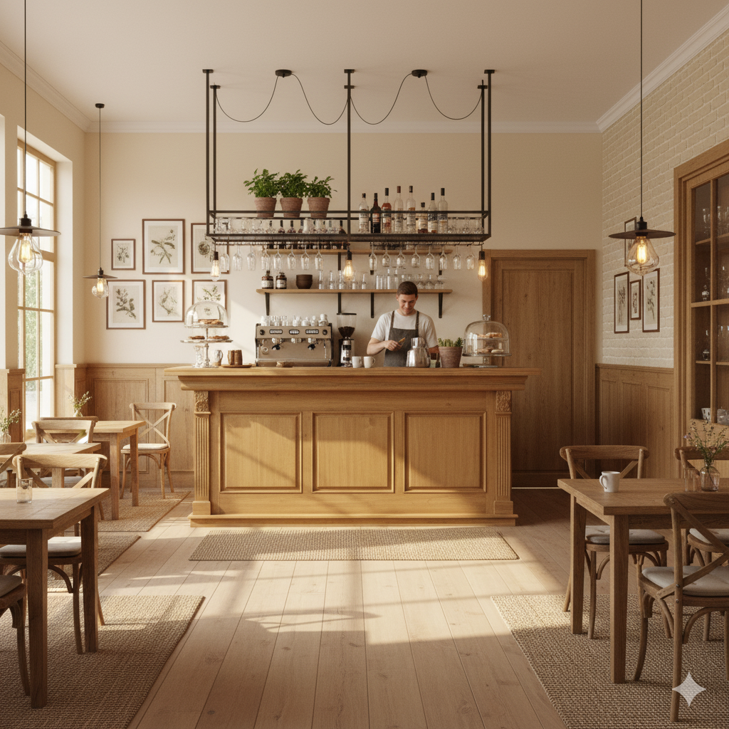 Empire Bar Schap Teak 2,70 m - Afbeelding 2